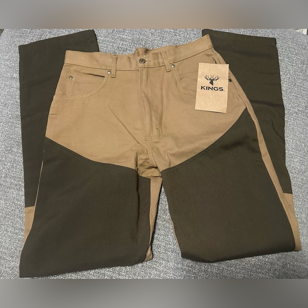 King’s Field Pants Khaki 32-34 Men’s 
New With Tags